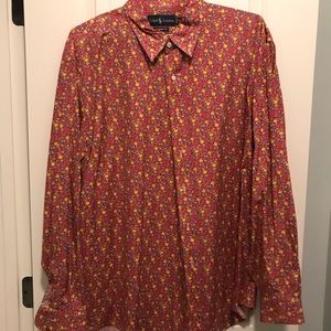 Ralph Lauren Floral Button Down Shirt